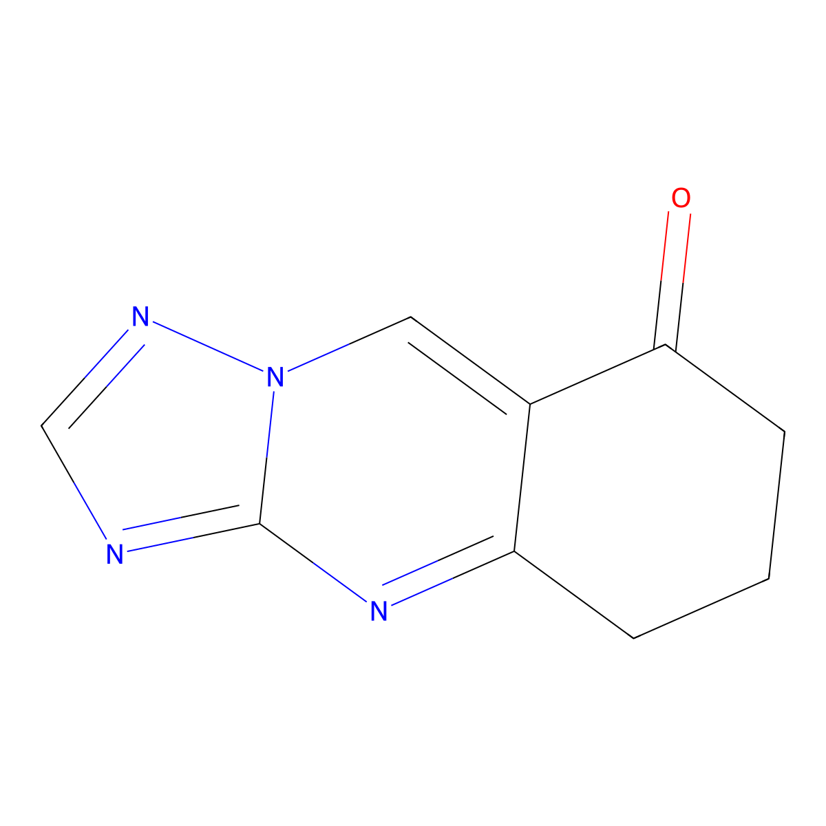 6,7-dihydro[1,2,4]triazolo[5,1-b]quinazolin-8(5H)-one molecular structure, CAS 777867-04-6