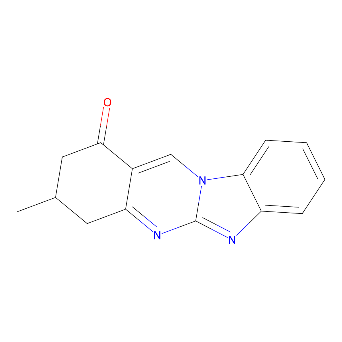 3-methyl-3,4-dihydrobenzimidazo[2,1-b]quinazolin-1(2H)-one molecular structure, CAS 777867-37-5