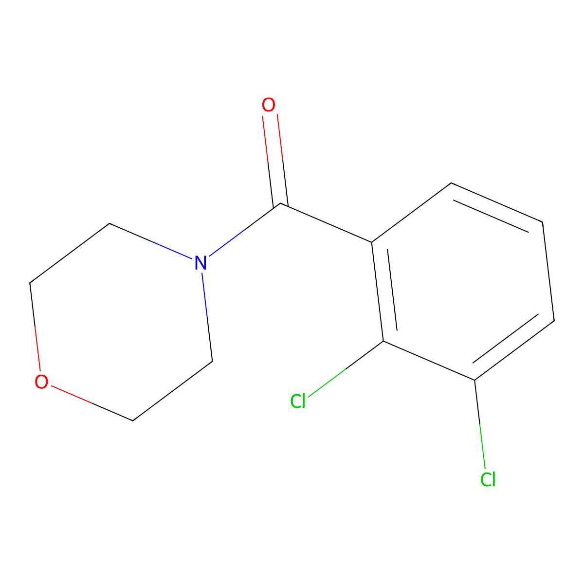 4-[(2,3-Dichlorophenyl)carbonyl]morpholine molecular structure, CAS 777876-30-9
