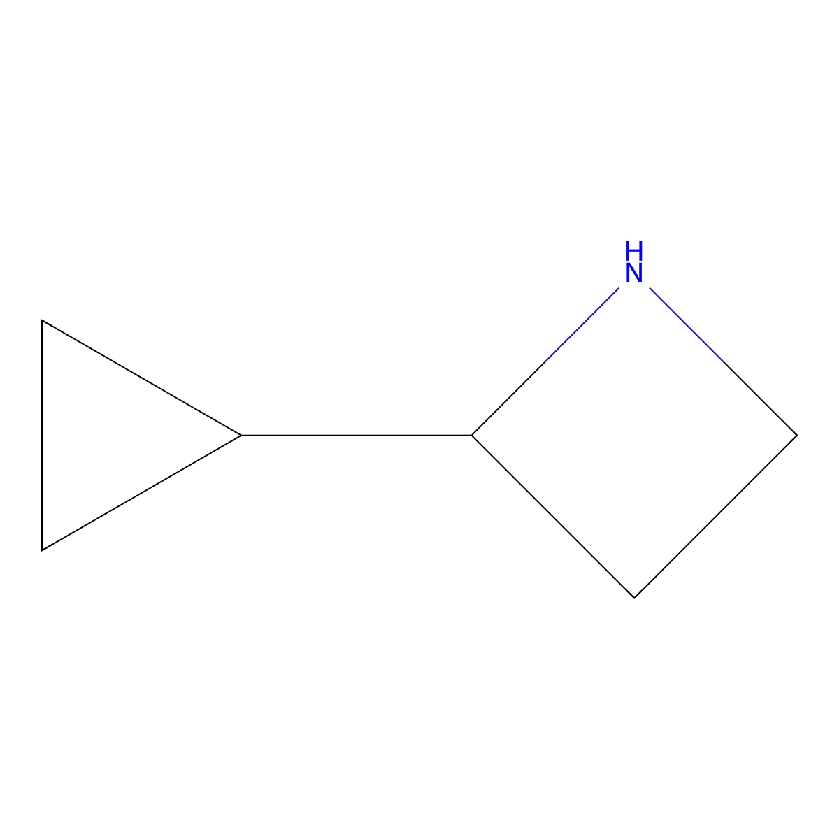 2-Cyclopropylazetidine molecular structure, CAS 777887-75-9