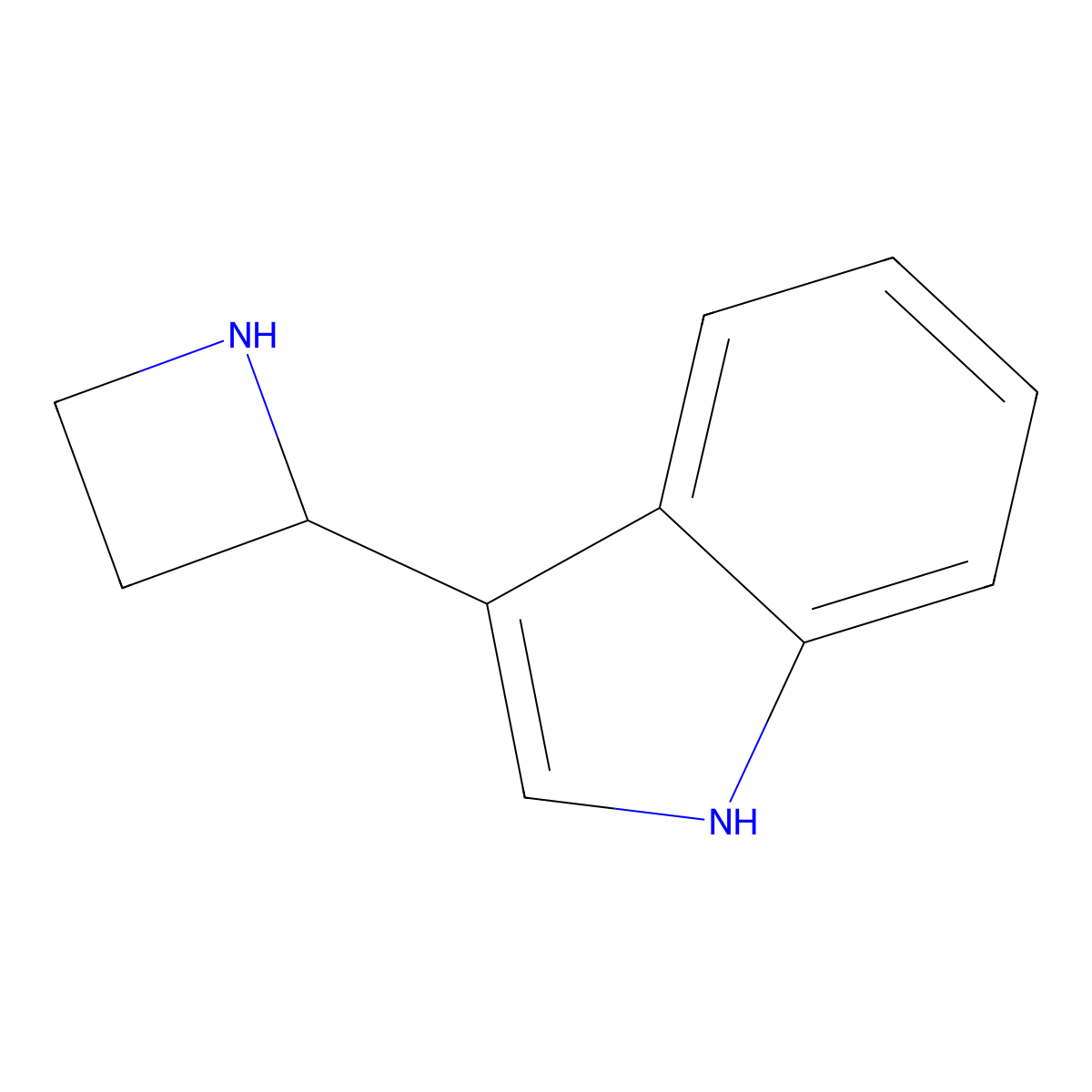 3-(azetidin-2-yl)-1H-indole molecular structure, CAS 777887-83-9
