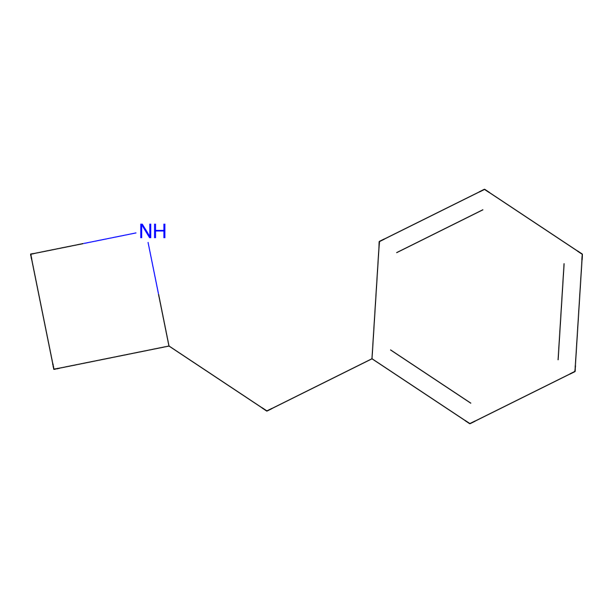 2-Benzylazetidine molecular structure, CAS 777887-92-0