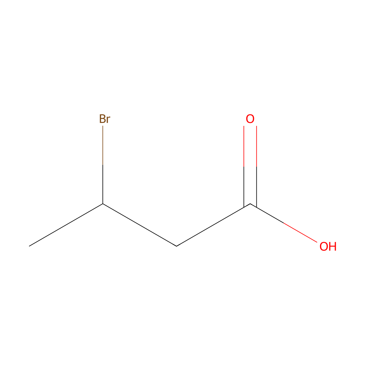 3S-bromobutanoic acid molecular structure, CAS 77790-08-0