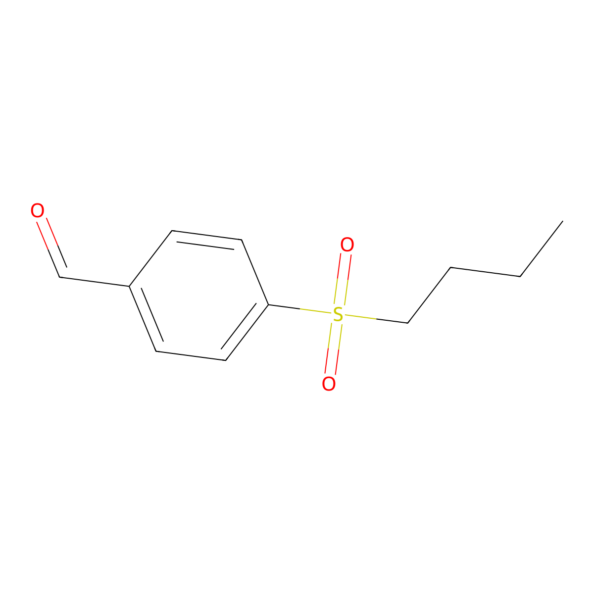4-(Butylsulfonyl)benzaldehyde molecular structure, CAS 777953-32-9