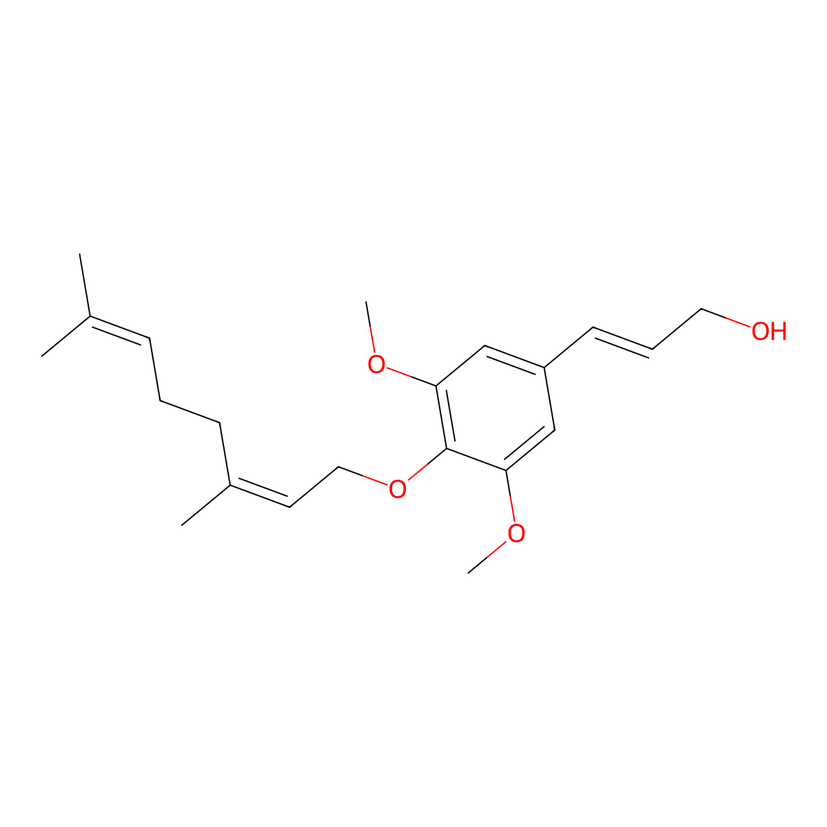 Nelumol A molecular structure, CAS 77836-86-3