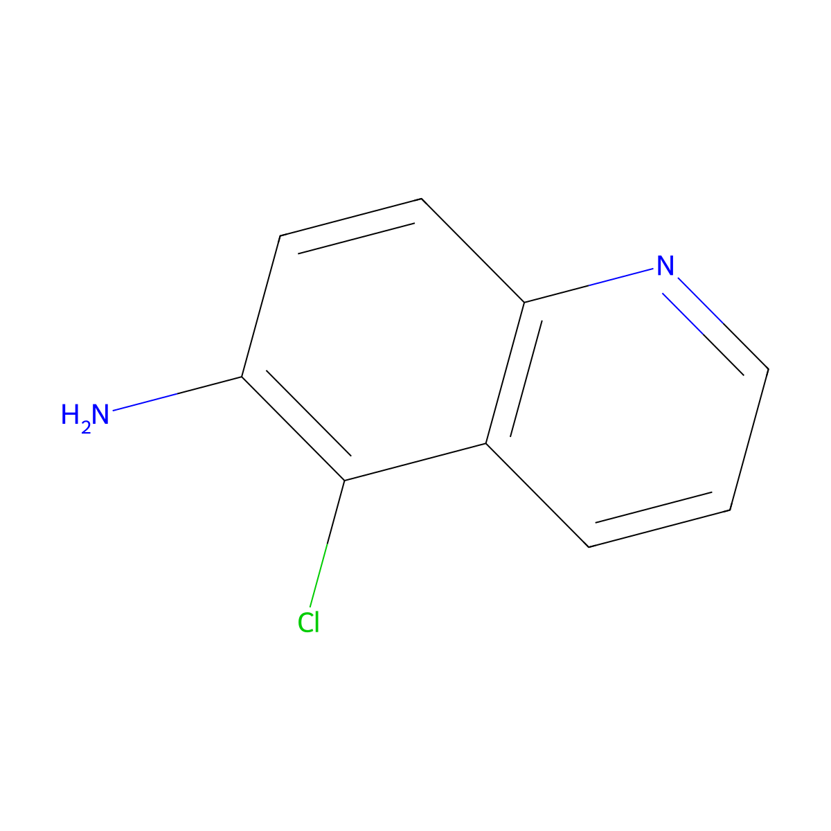 5-Chloroquinolin-6-amine molecular structure, CAS 778516-03-3