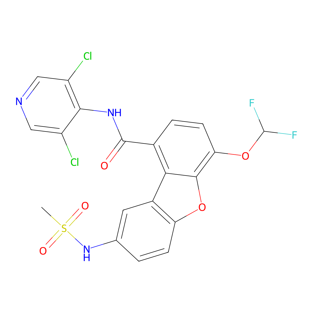 Oglemilast molecular structure, CAS 778576-62-8