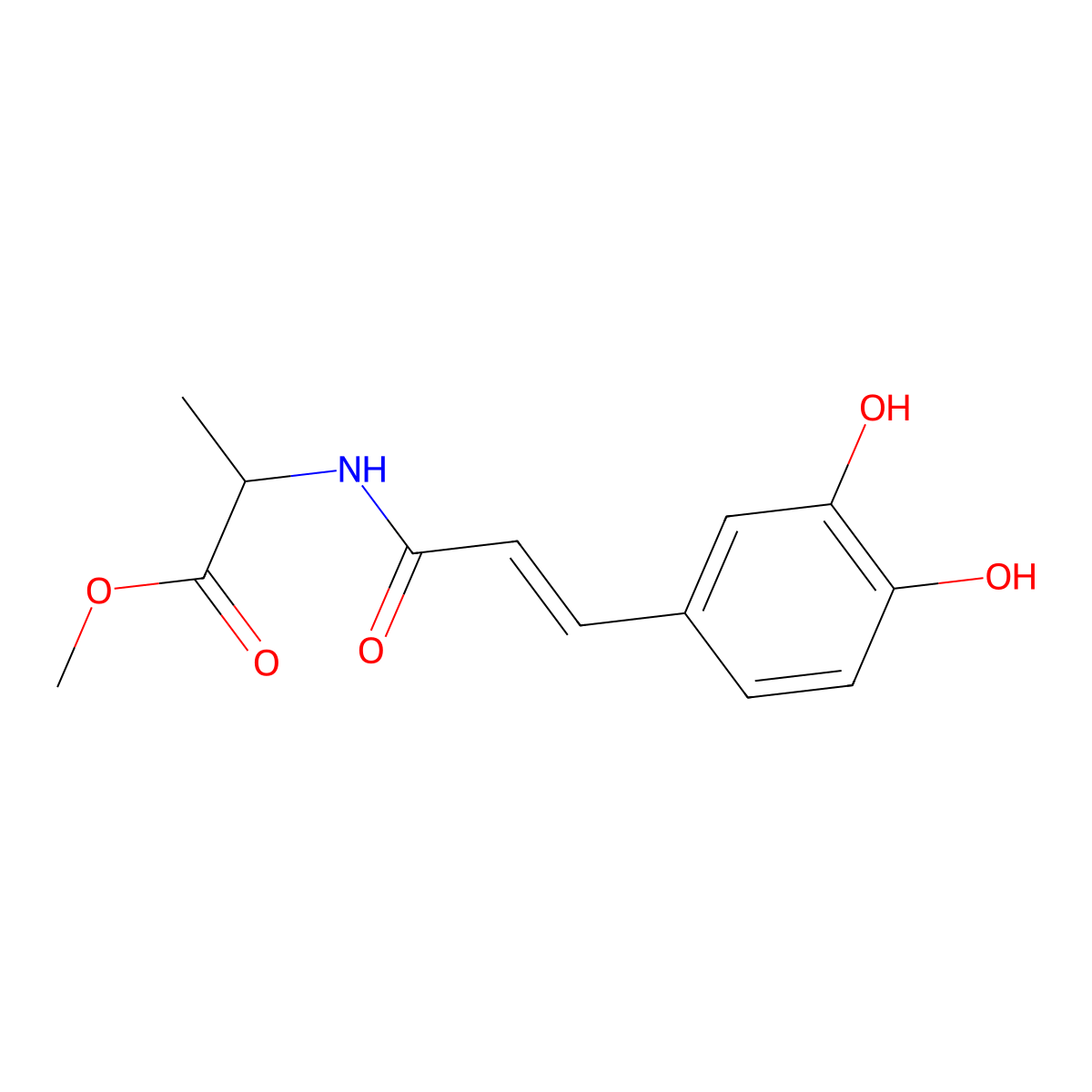 3,4-Dihydrocinnamic acid (L-alanine methyl ester) amide molecular structure, CAS 778624-05-8