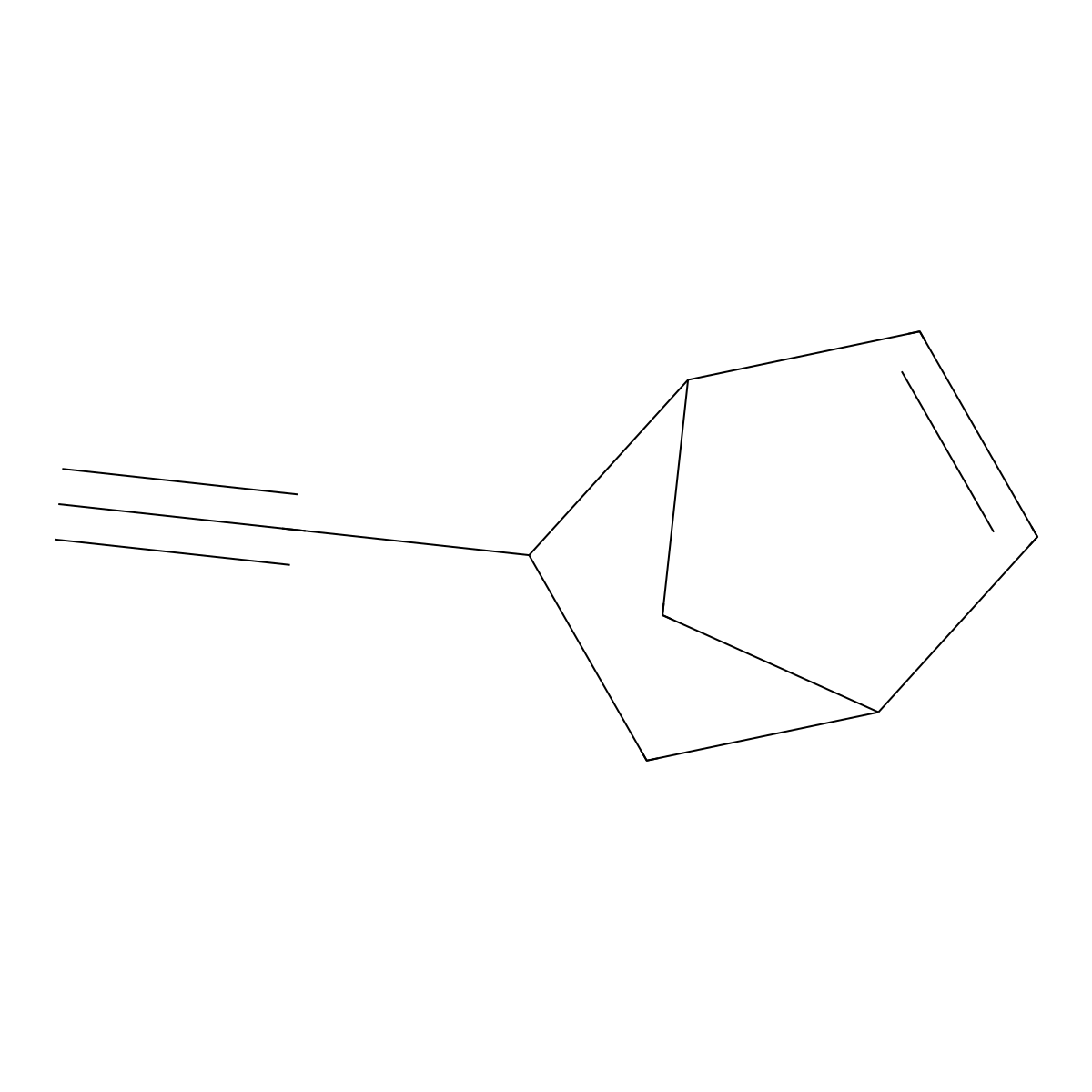 5-Ethynylbicyclo[2.2.1]hept-2-ene molecular structure, CAS 77891-01-1
