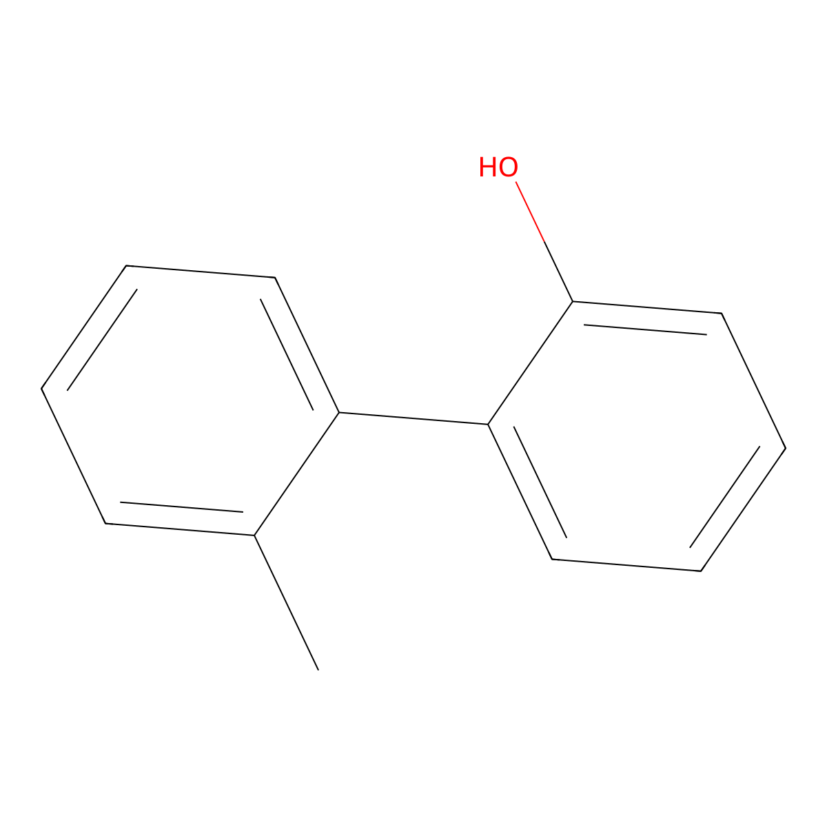 2'-Methyl-[1,1'-biphenyl]-2-ol molecular structure, CAS 77897-02-0