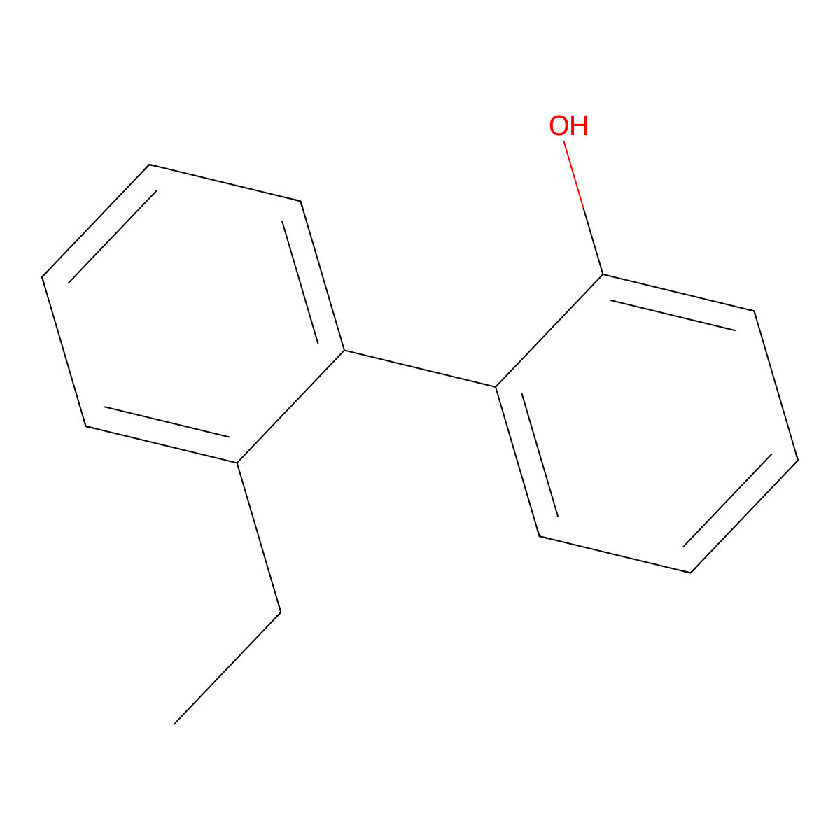 2'-Ethyl[1,1'-biphenyl]-2-ol molecular structure, CAS 77897-03-1