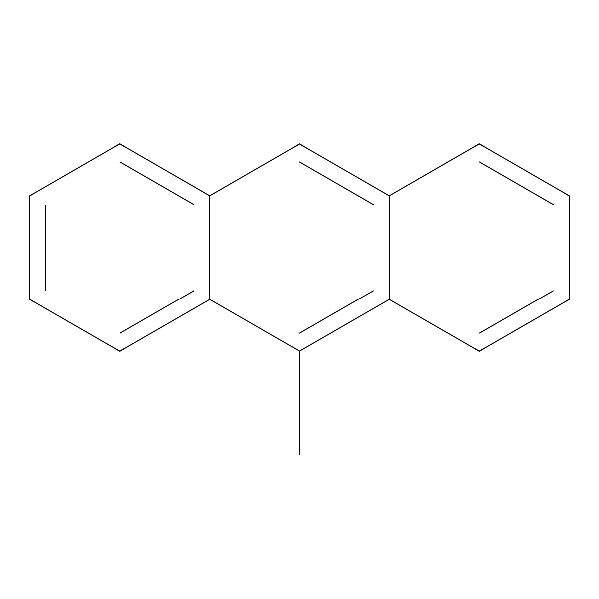 9-Methylanthracene molecular structure, CAS 779-02-2