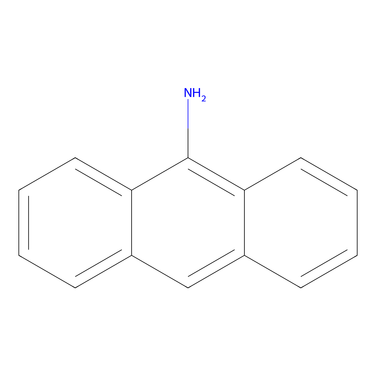 9-Aminoanthracene molecular structure, CAS 779-03-3
