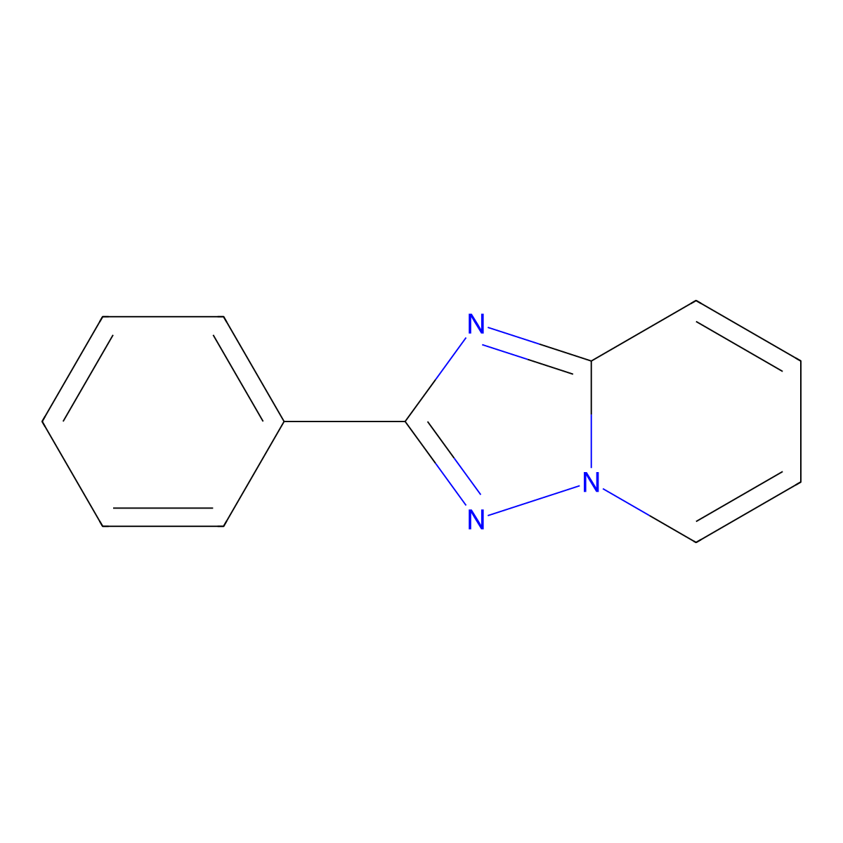 2-Phenyl-[1,2,4]triazolo[1,5-a]pyridine molecular structure, CAS 779-24-8