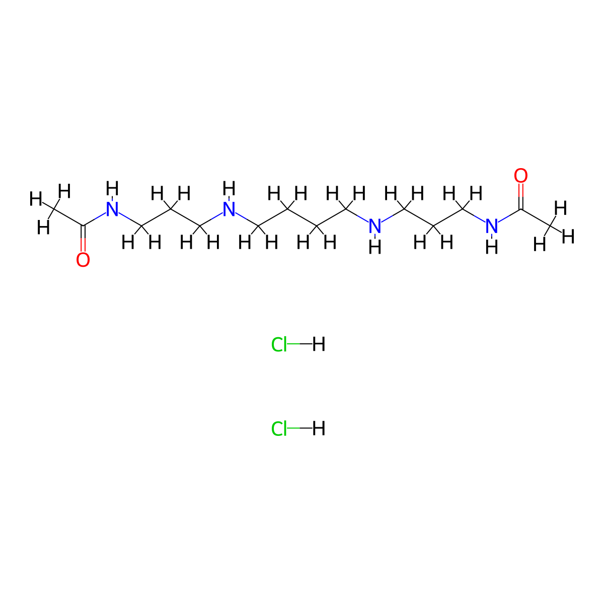 N',N''-Diacetylspermine molecular structure, CAS 77928-71-3