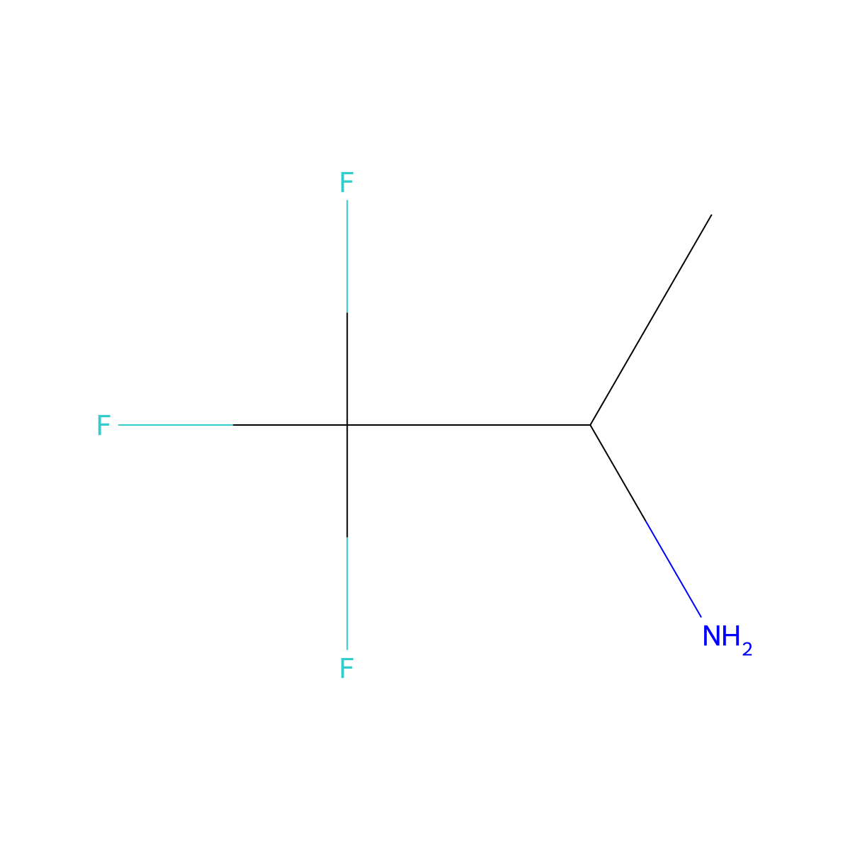 (2R)-1,1,1-Trifluoro-2-propanamine molecular structure, CAS 779303-24-1