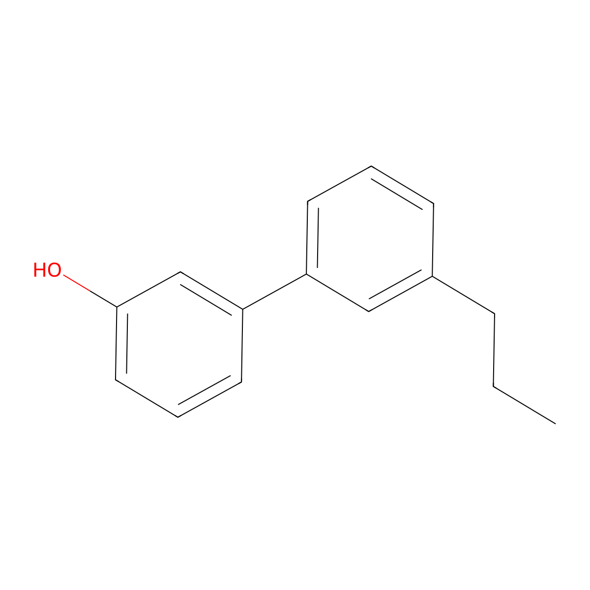 3'-Propyl[1,1'-biphenyl]-3-ol molecular structure, CAS 779341-16-1