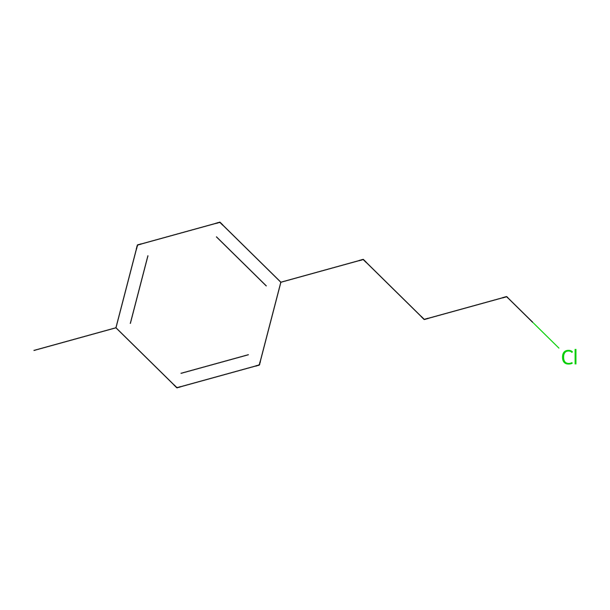1-(3-Chloro-propyl)-4-methyl-benzene molecular structure, CAS 77975-31-6