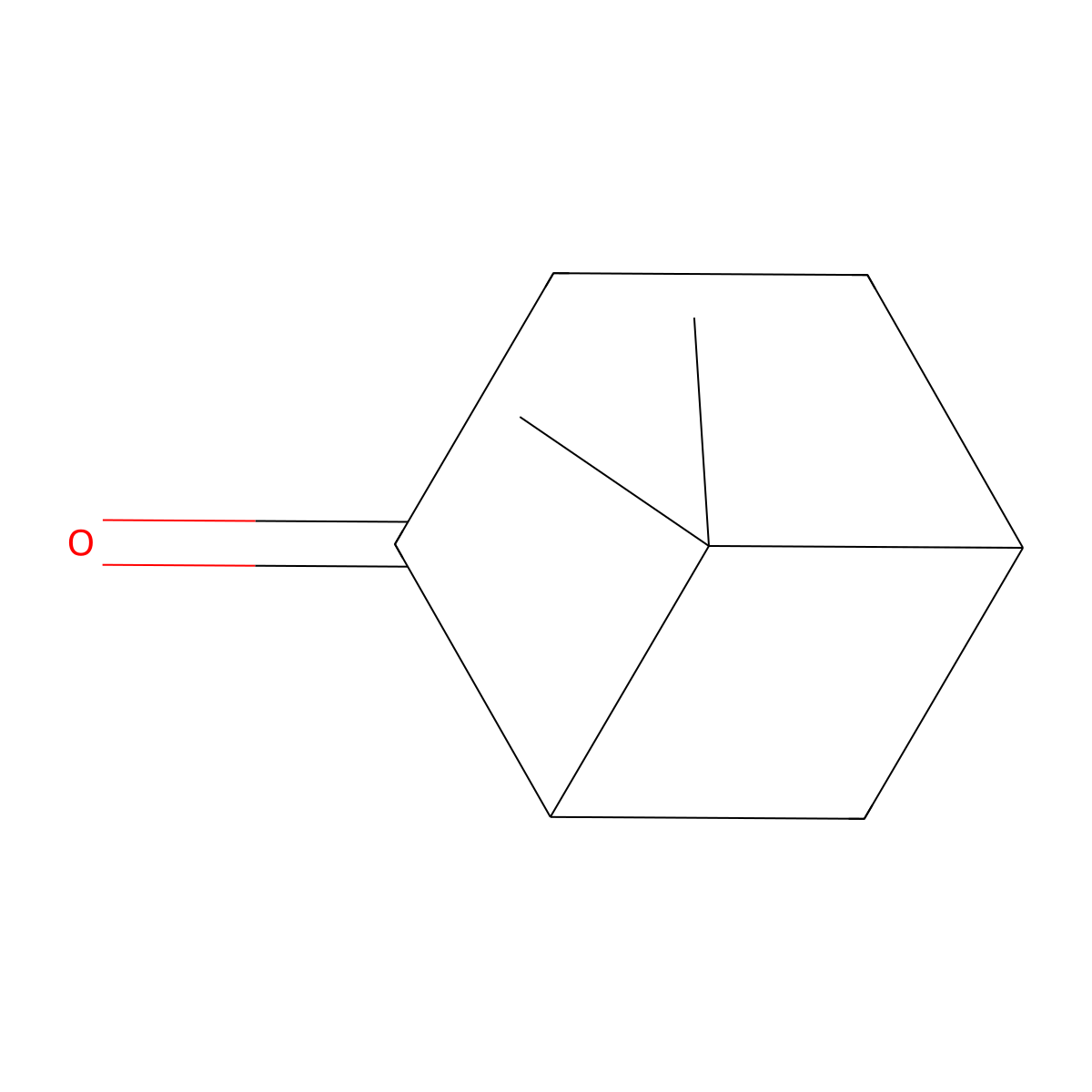 Bicyclo(3.1.1)heptan-2-one, 6,6-dimethyl-, (1S,5R)- molecular structure, CAS 77982-63-9
