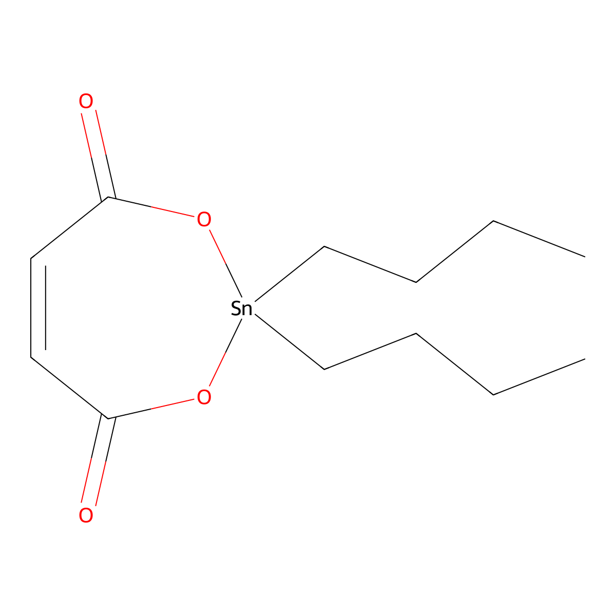 2,2-Dibutyl-1,3,2-dioxastannepin-4,7-dione molecular structure, CAS 78-04-6