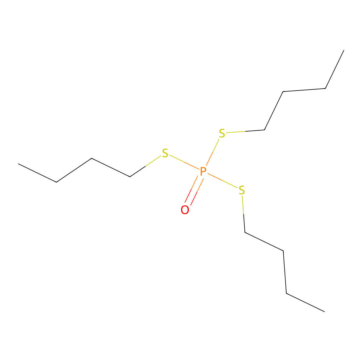 Tribufos molecular structure, CAS 78-48-8