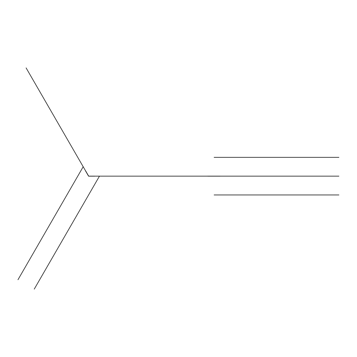 Isopropenylacetylene molecular structure, CAS 78-80-8