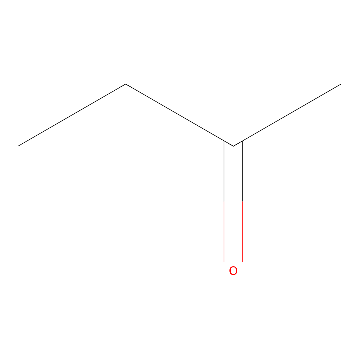 Methyl Ethyl Ketone molecular structure, CAS 78-93-3