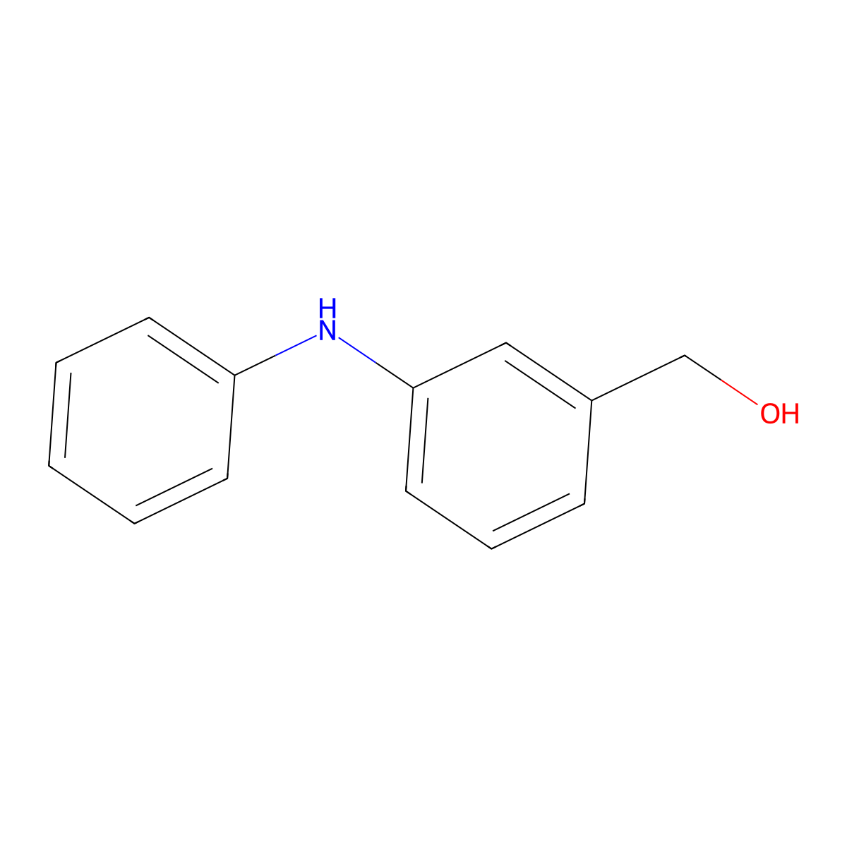 (3-(Phenylamino)phenyl)methanol molecular structure, CAS 78011-52-6