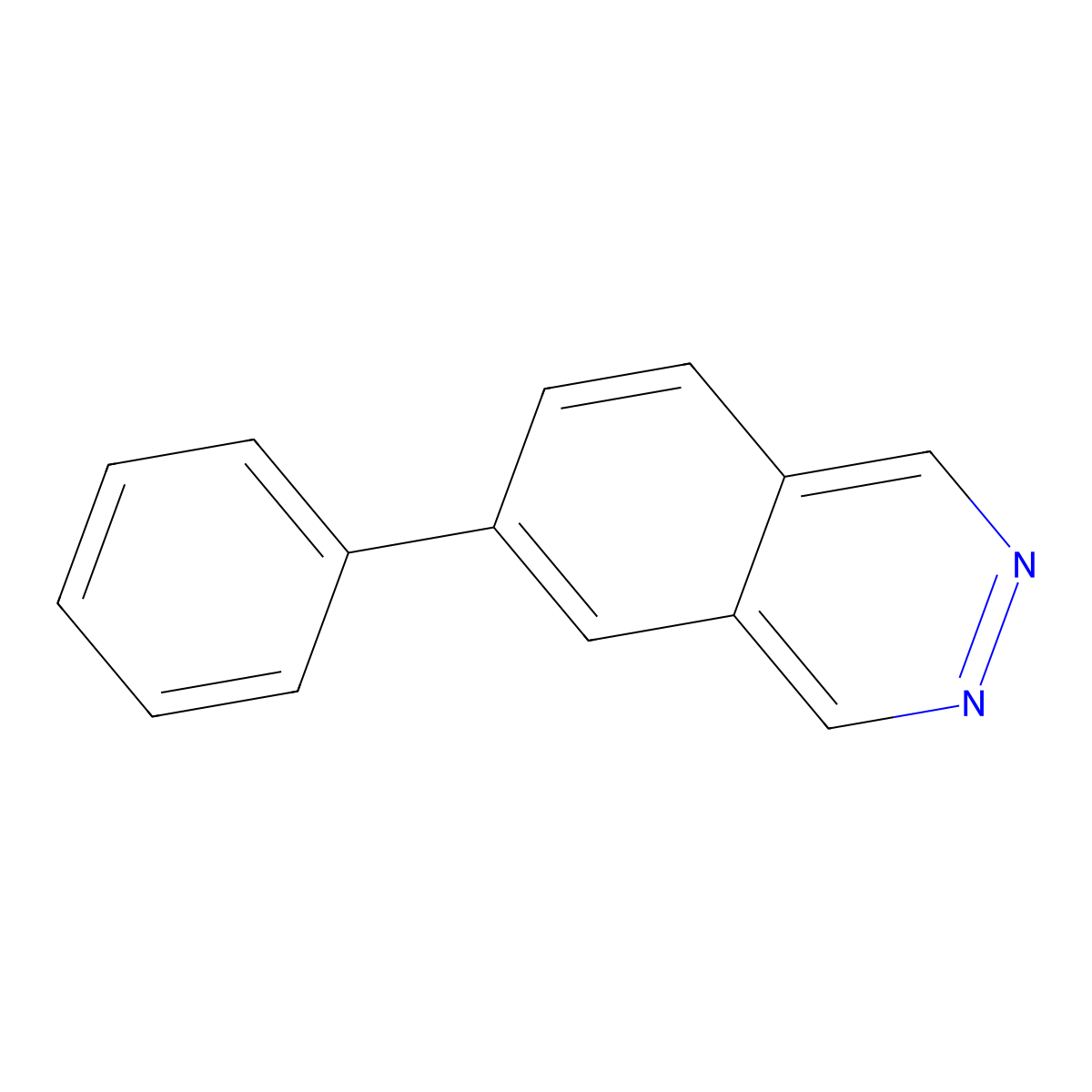 6-Phenylphthalazine molecular structure, CAS 78032-09-4