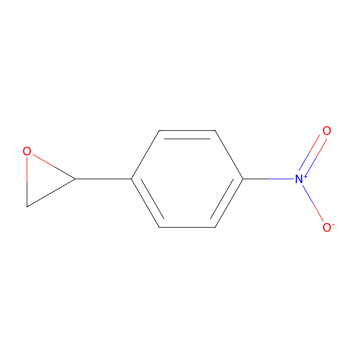(S)-2-(4-Nitrophenyl)oxirane molecular structure, CAS 78038-43-4