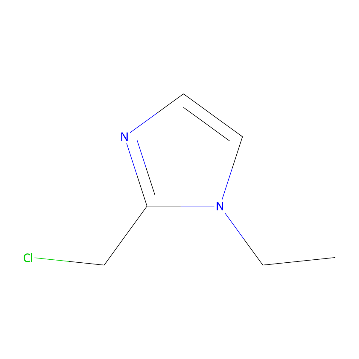 2-(Chloromethyl)-1-ethyl-1H-imidazole molecular structure, CAS 780722-30-7