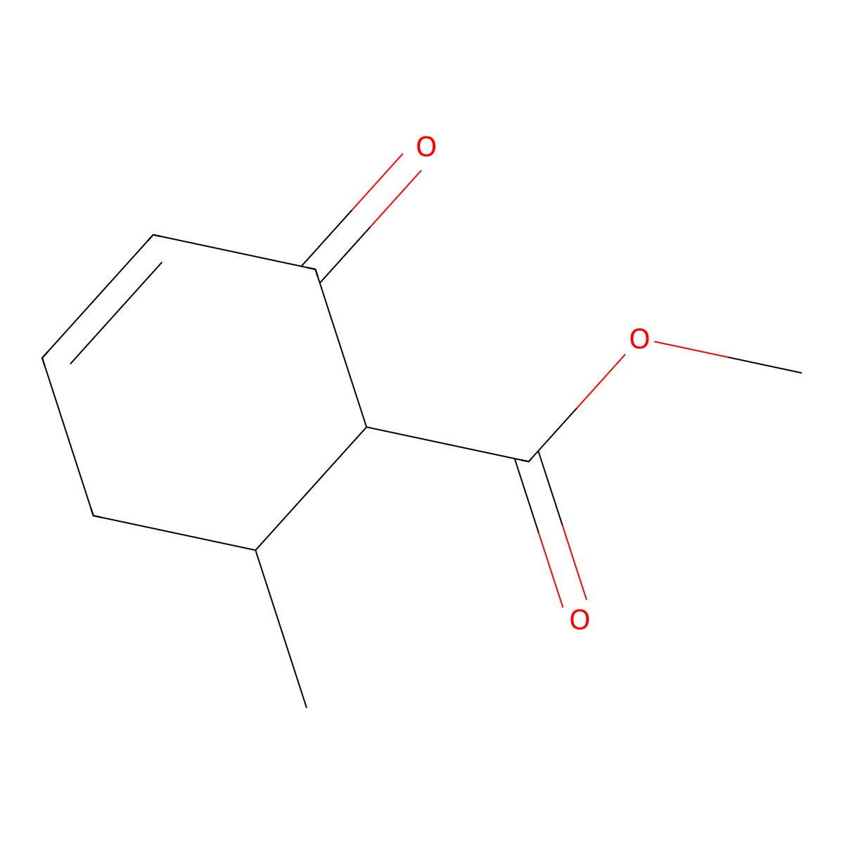 Methyl 6-methyl-2-oxocyclohex-3-ene-1-carboxylate molecular structure, CAS 78073-67-3