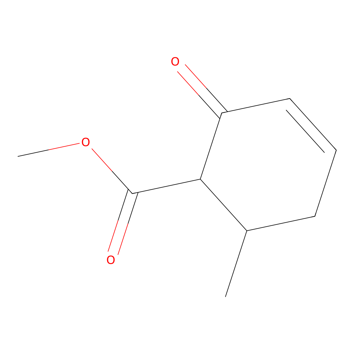 Methyl 6-methyl-2-oxocyclohex-3-ene-1-carboxylate molecular structure, CAS 78073-67-3