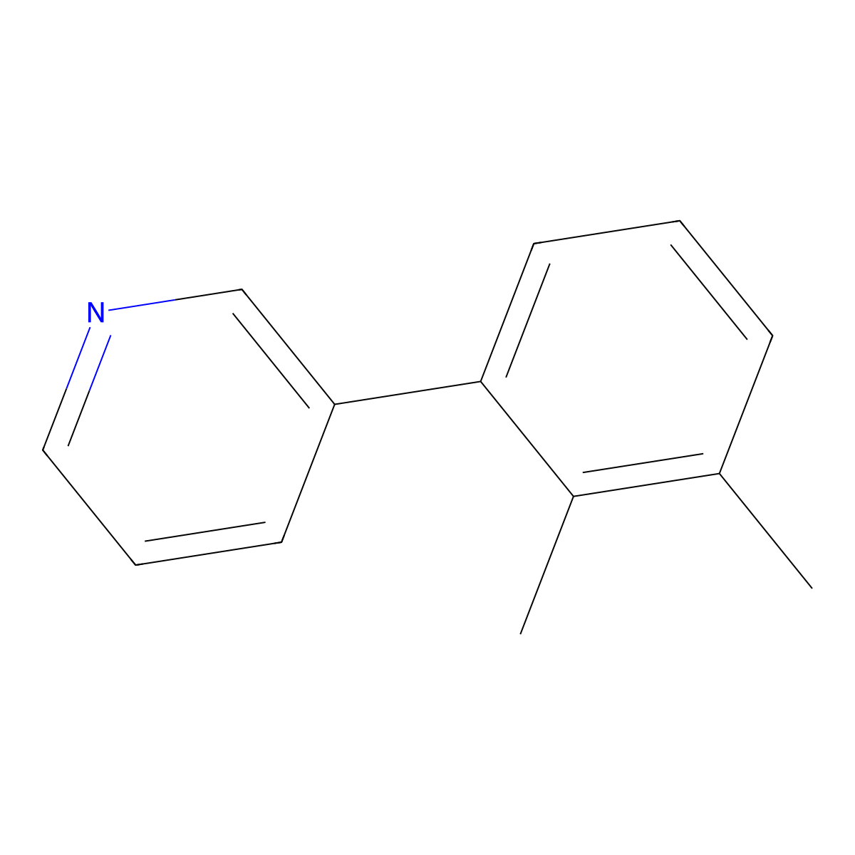 3-(2,3-Dimethylphenyl)pyridine molecular structure, CAS 780738-75-2