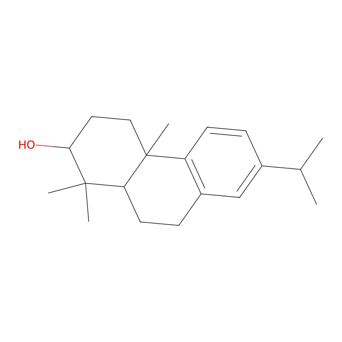 8,11,13-Abietatrien-3-ol molecular structure, CAS 78078-41-8