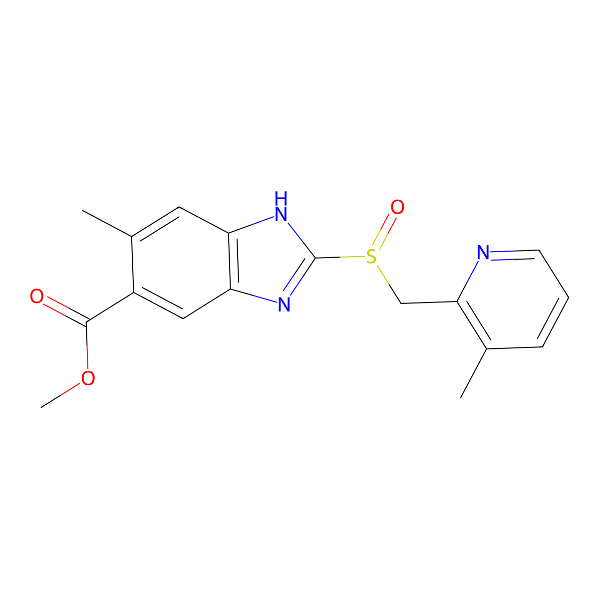 Picoprazole molecular structure, CAS 78090-11-6