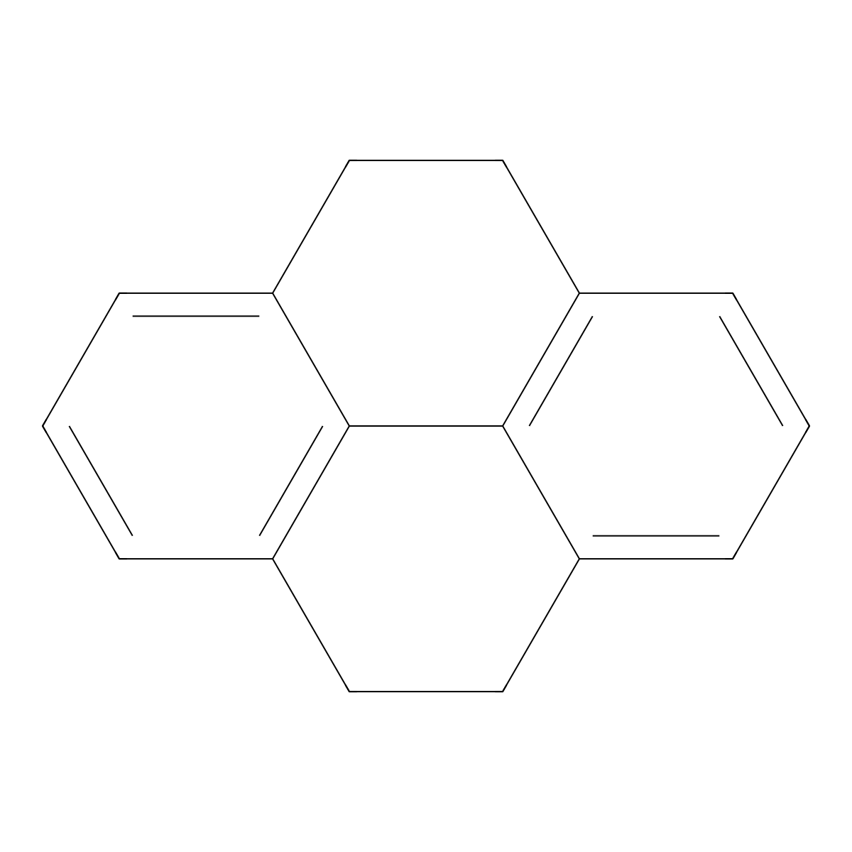 Pyrene, 4,5,9,10-tetrahydro- molecular structure, CAS 781-17-9