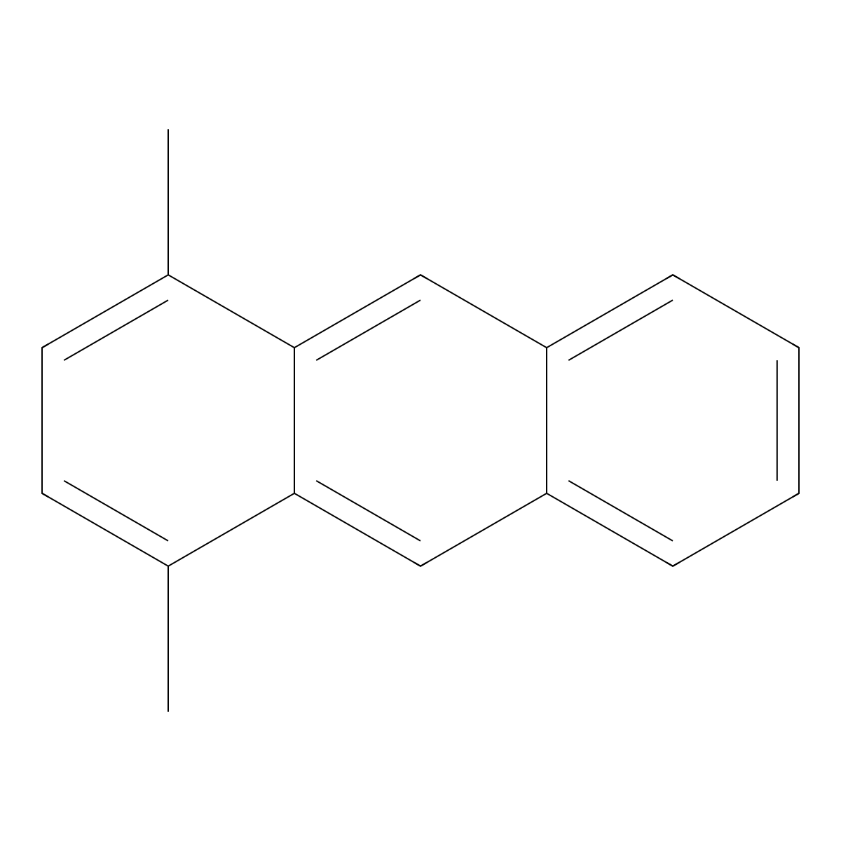 1,4-Dimethylanthracene molecular structure, CAS 781-92-0
