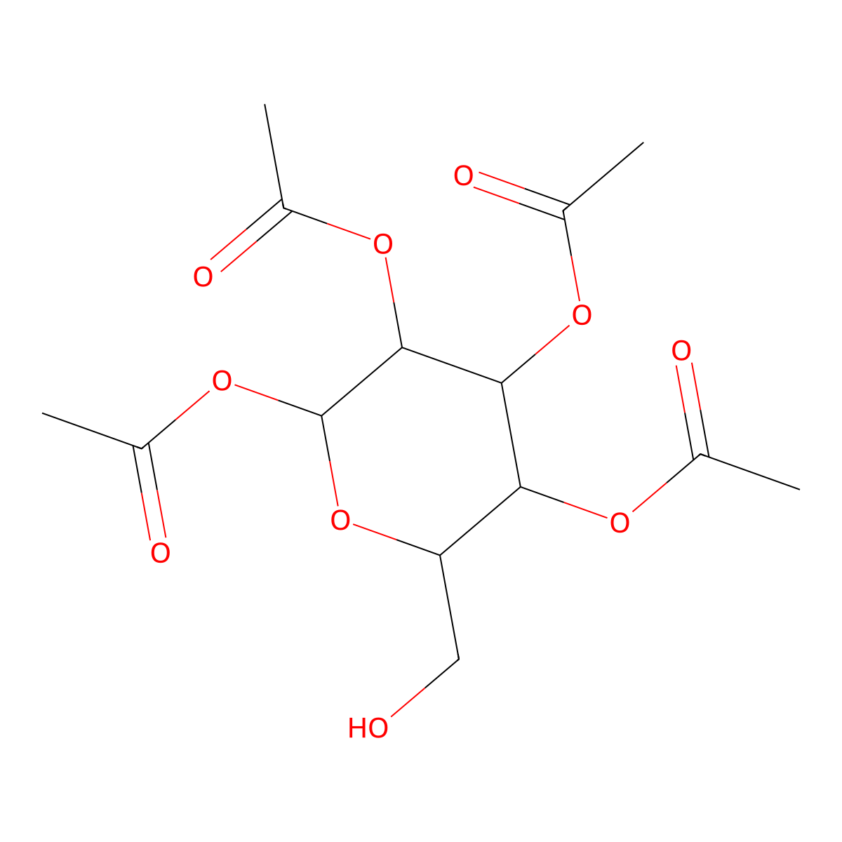 [(2R,3R,4S,5R,6S)-4,5,6-triacetyloxy-2-(hydroxymethyl)oxan-3-yl] acetate molecular structure, CAS 78148-86-4
