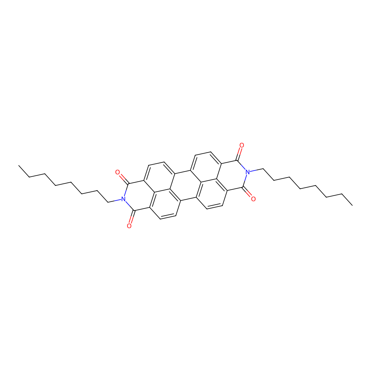 Ptcdi-C8 molecular structure, CAS 78151-58-3
