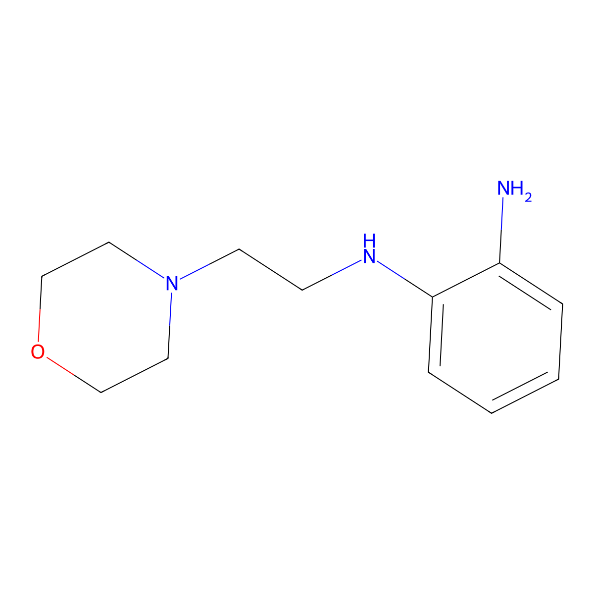 N1-[2-(Morpholin-4-YL)ethyl]benzene-1,2-diamine molecular structure, CAS 78156-04-4