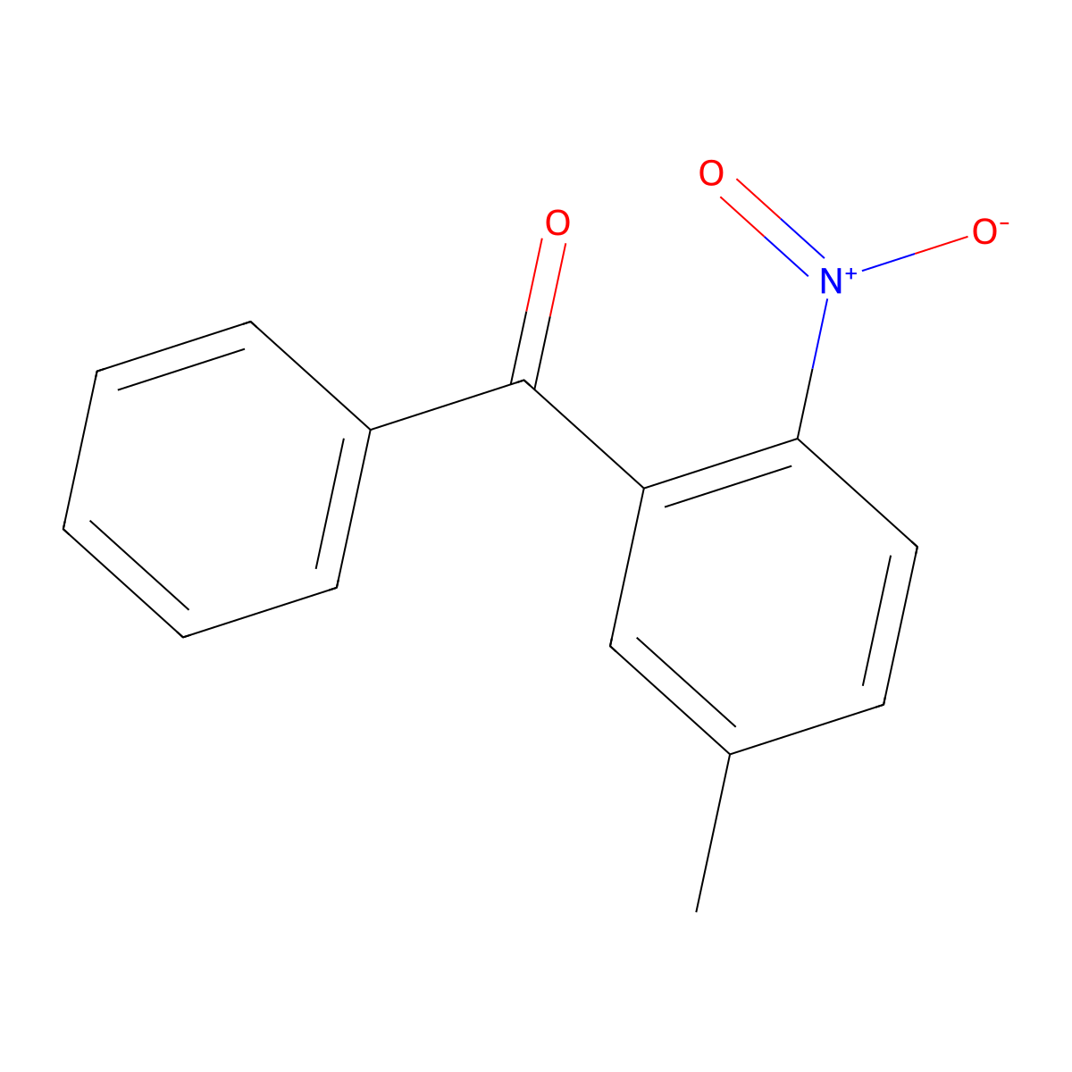 (5-Methyl-2-nitro-phenyl)-phenyl-methanone molecular structure, CAS 781647-96-9
