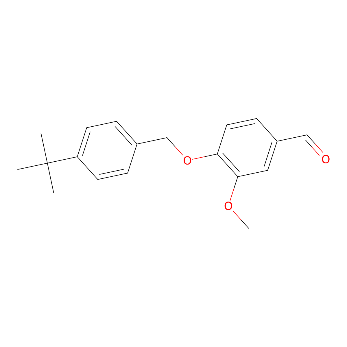 4-[(4-Tert-butylphenyl)methoxy]-3-methoxybenzaldehyde molecular structure, CAS 781653-76-7