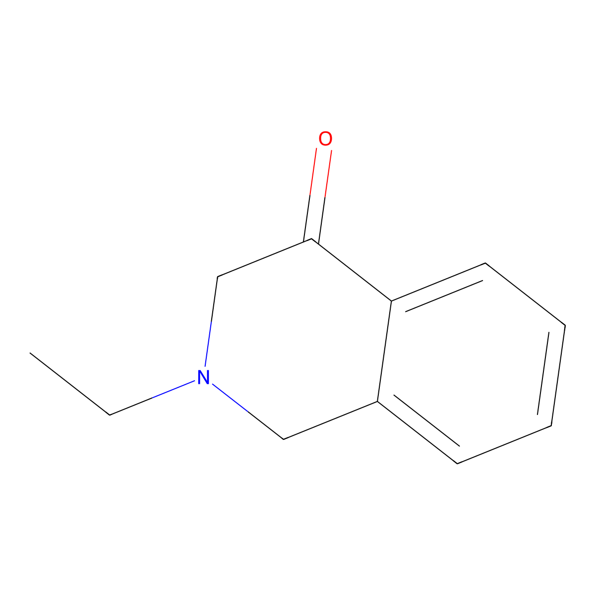 2-Ethyl-1,2,3,4-tetrahydroisoquinolin-4-one molecular structure, CAS 78175-86-7