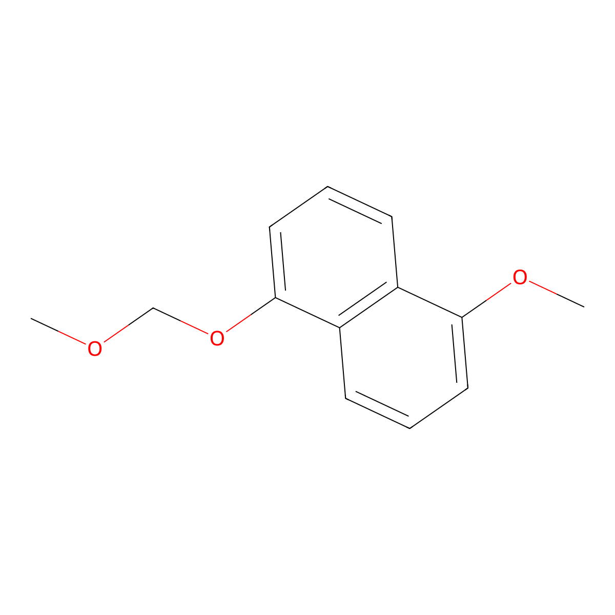 1-Methoxy-5-(methoxymethoxy)naphthalene molecular structure, CAS 78176-48-4
