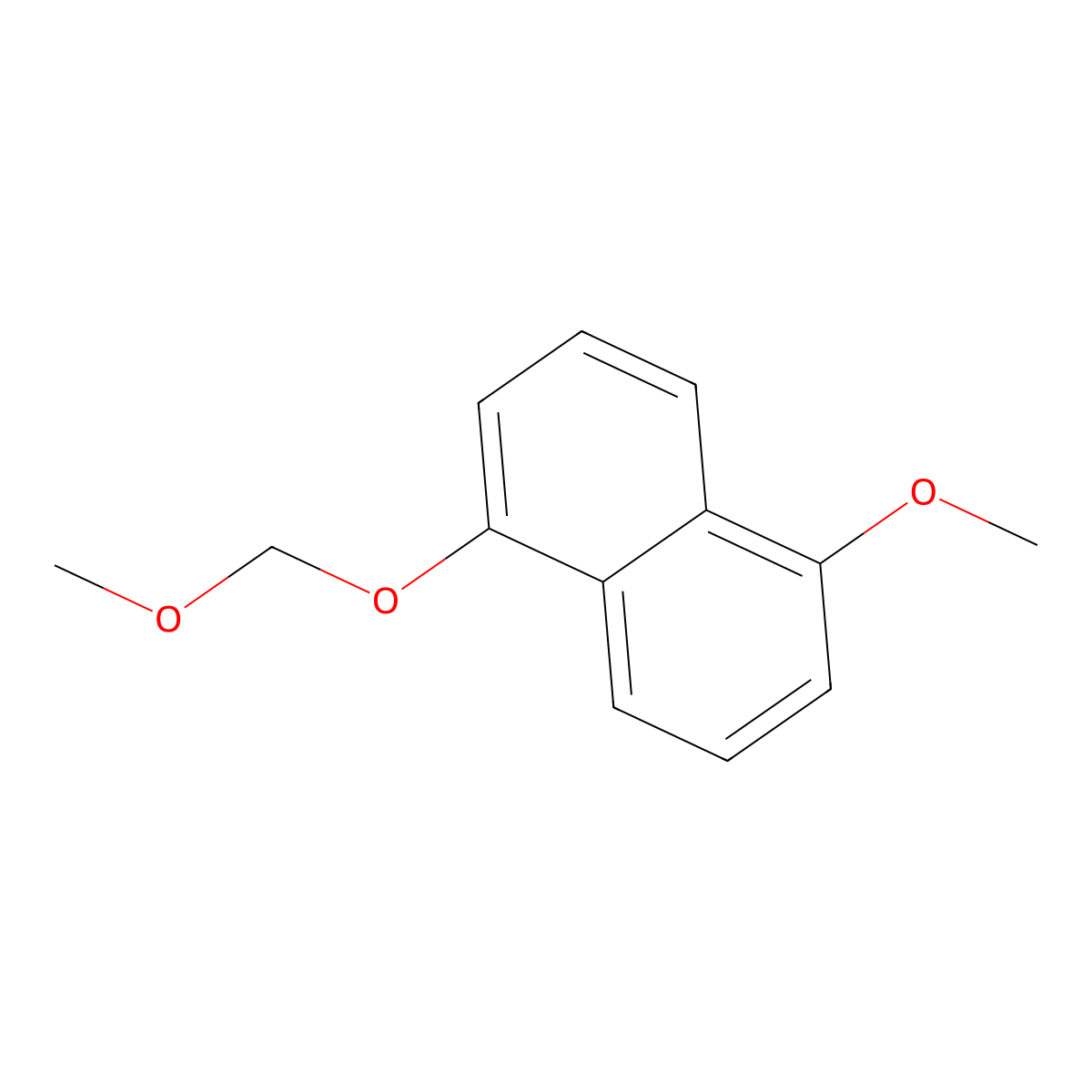 1-Methoxy-5-(methoxymethoxy)naphthalene molecular structure, CAS 78176-48-4