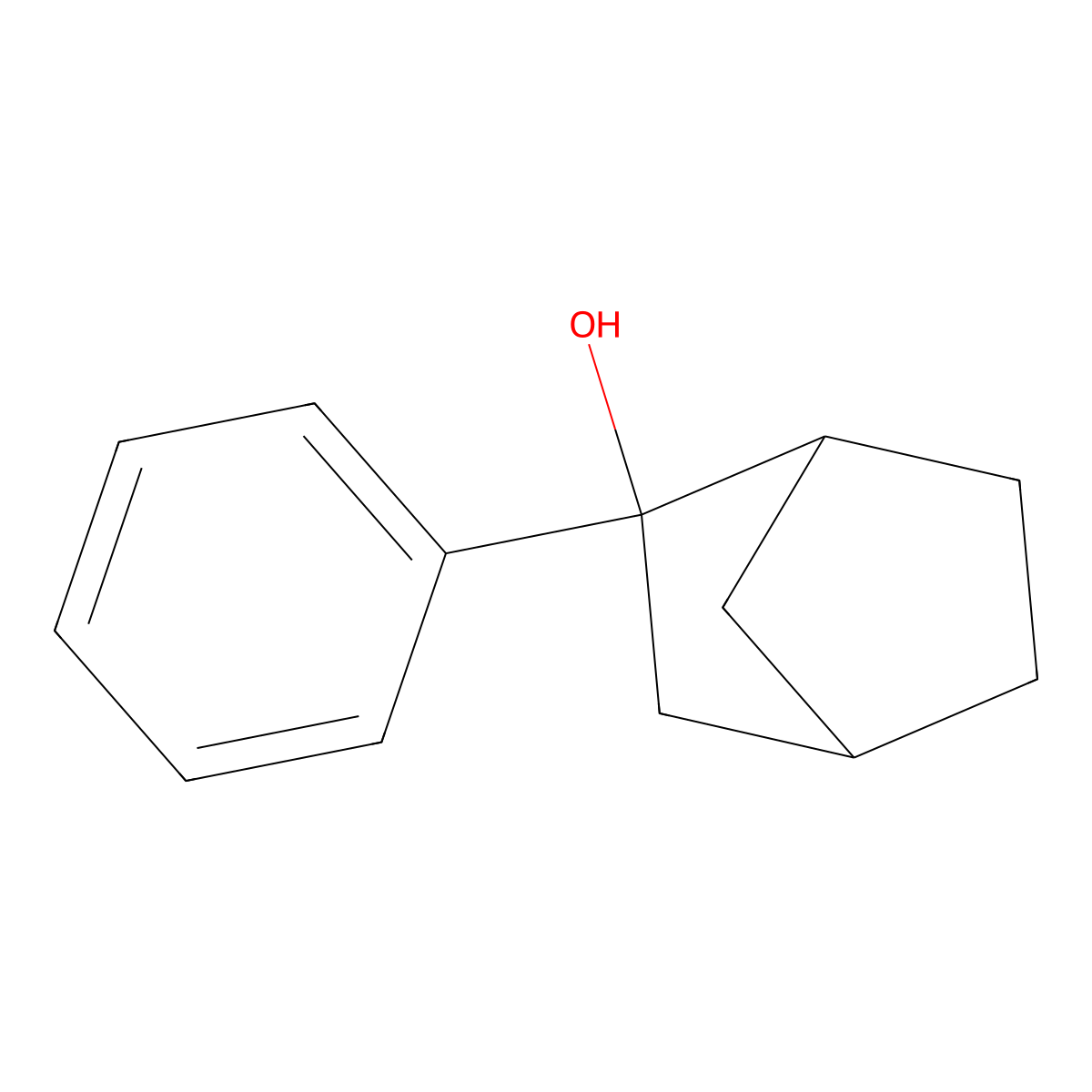 2-Phenylbicyclo[2.2.1]heptan-2-ol molecular structure, CAS 78195-92-3