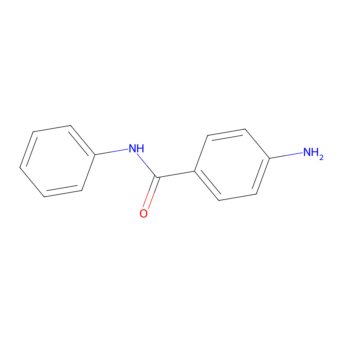 4-Amino-N-phenylbenzamide molecular structure, CAS 782-45-6