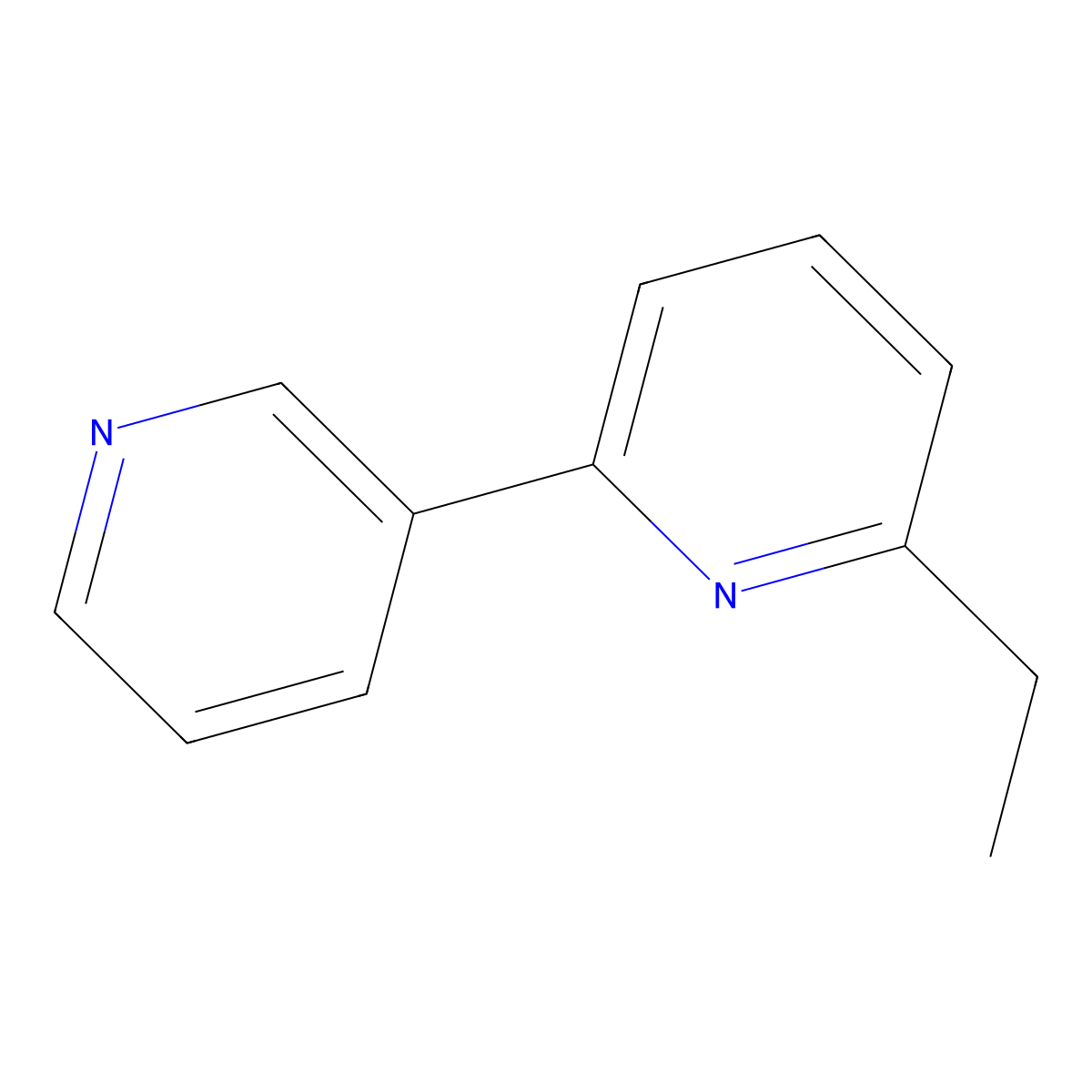 6-Ethyl-2,3'-bipyridine molecular structure, CAS 78210-77-2