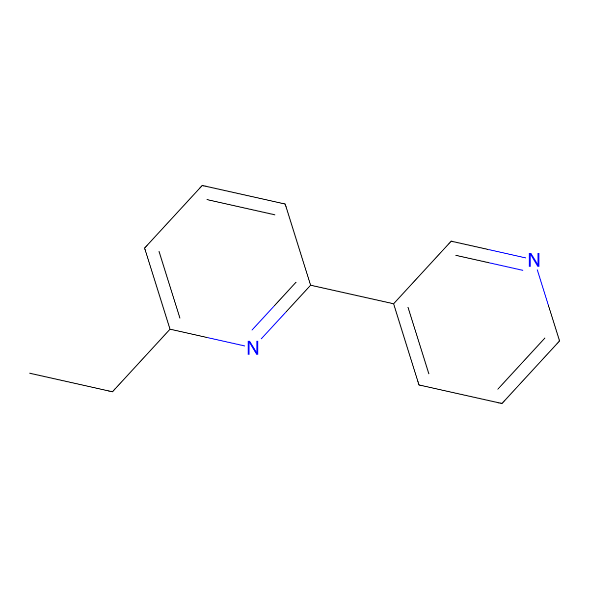 6-Ethyl-2,3'-bipyridine molecular structure, CAS 78210-77-2